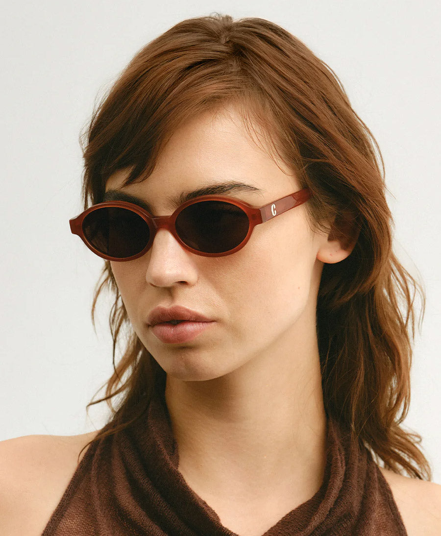 Sonnenbrille "Selma" - Rotbraun