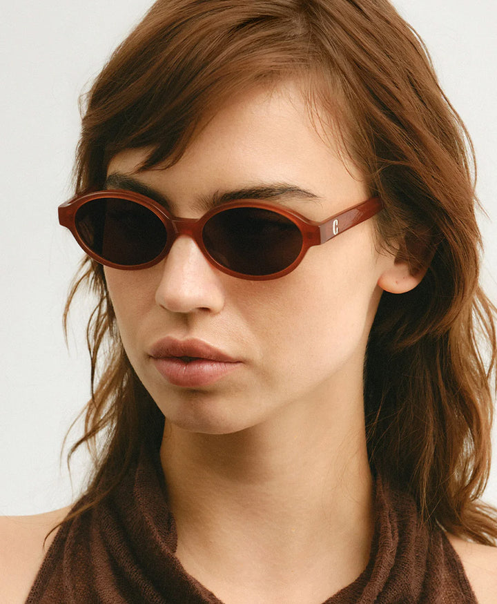 Sonnenbrille "Selma" - Rotbraun