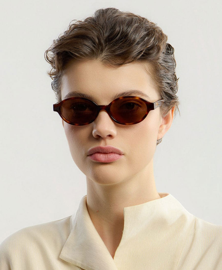 Sonnenbrille "Selma" - Tortoise Braun