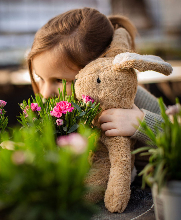 Hase (gross) Schlenker Tierpuppe - Hellbraun