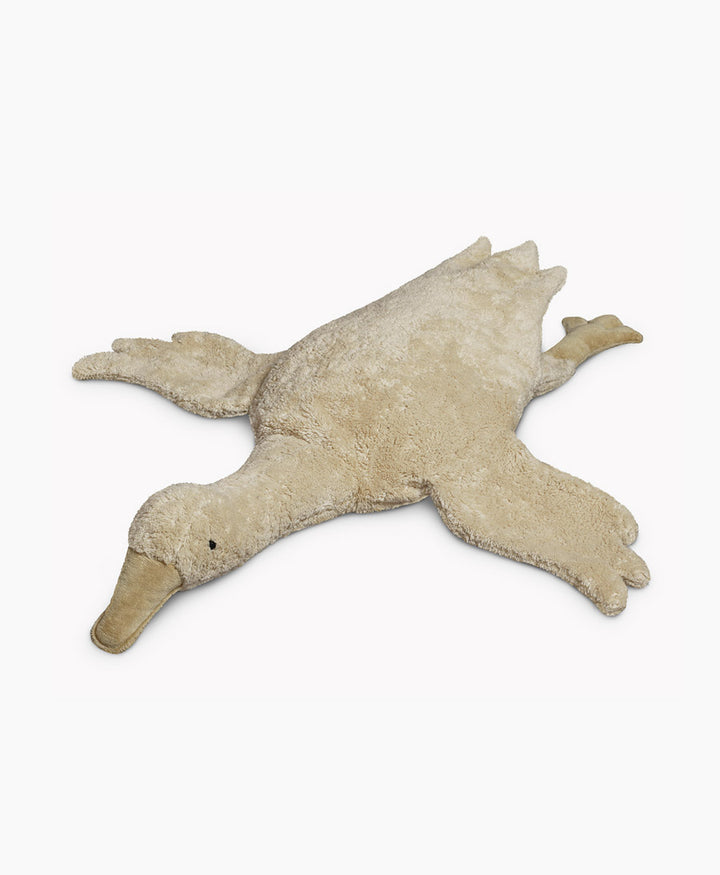 Gans (gross) Kuscheltier & Wärmekissen - Beige