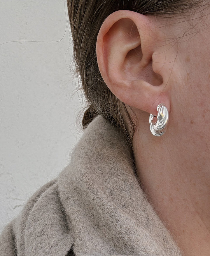 Kleine Ohrringe ELLA - Sterling Silber