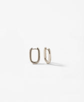Creolen Oval RIKK Clomes in Silber