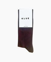 Socken Bio-Baumwolle Klue in Dunkelbraun