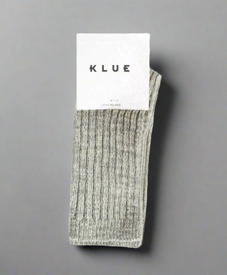Socken Seide & Wolle - Grau