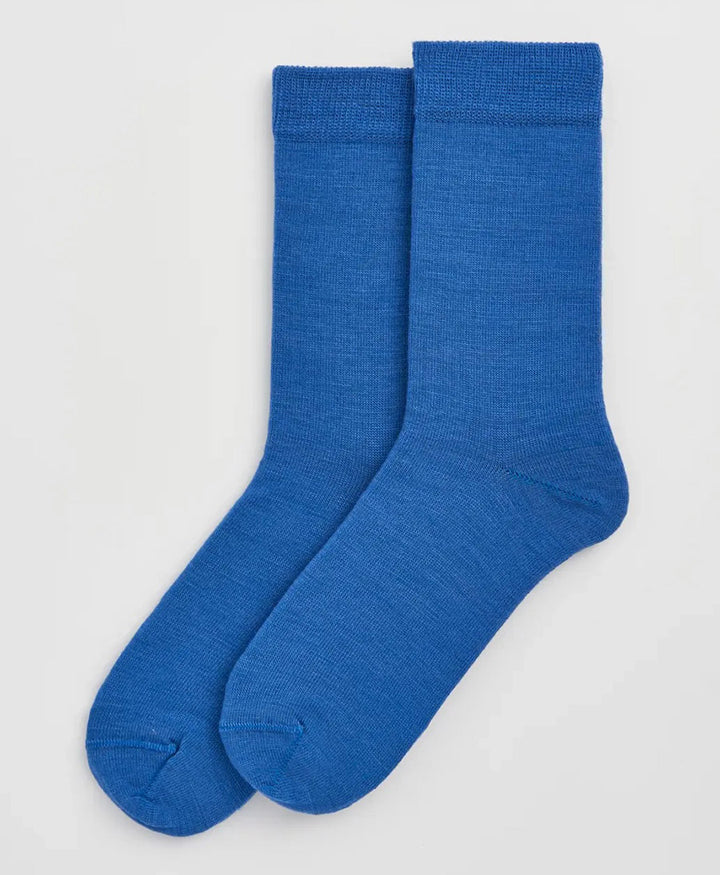 Merino Socken - Blau