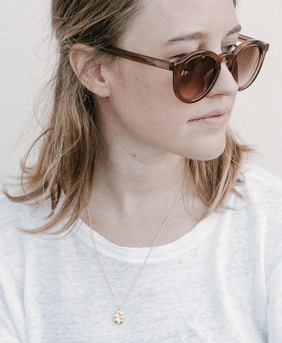 Sonnenbrille "Aurel" - Light Brown / Hellbraun - GOBI Amsterdam - clomes