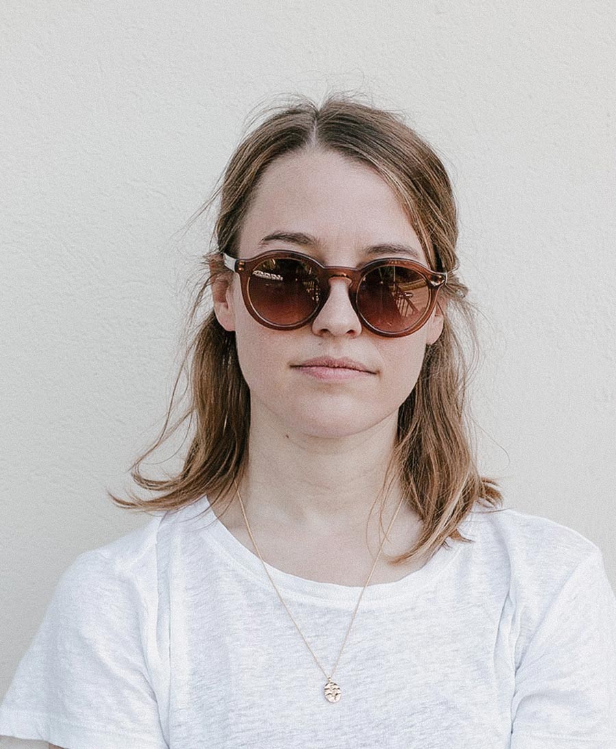 Sonnenbrille "Aurel" - Light Brown / Hellbraun - GOBI Amsterdam - clomes