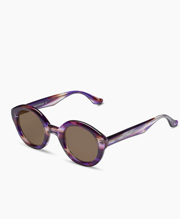 Sonnenbrille "Bouly" - Purple Havana Violett