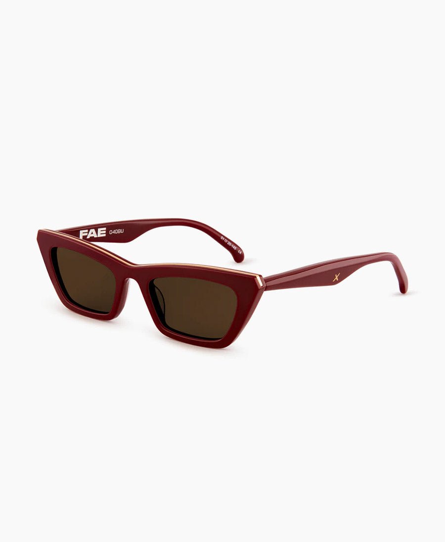 Sonnenbrille FAE - burgundy - Oscar x Frank - clomes