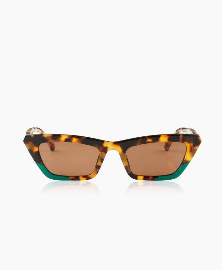 Sonnenbrille FAE - Tortoise Green - Oscar x Frank - clomes