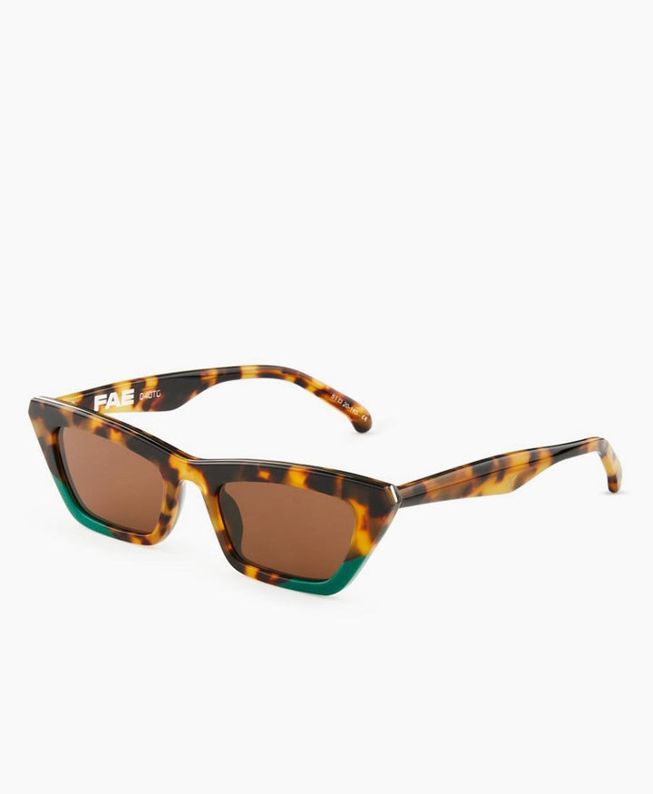 Sonnenbrille FAE - Tortoise Green - Oscar x Frank - clomes