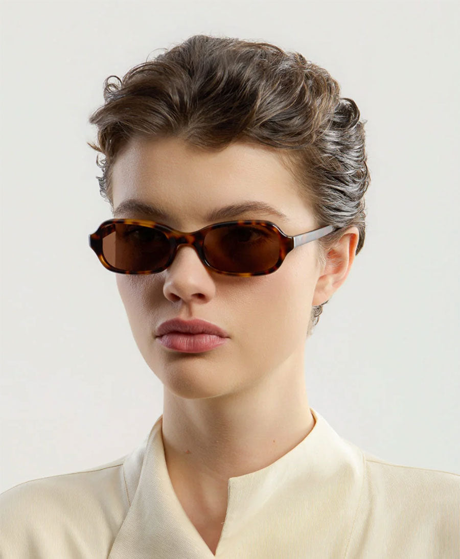Sonnenbrille "Lou" - Tortoise Braun