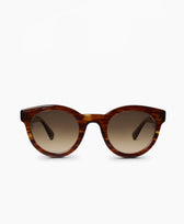 Sonnenbrille Manju Gobi in Braunes Havana