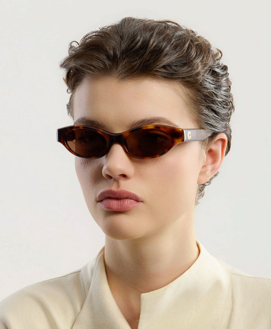 Sonnenbrille "Alba" - Tortoise Braun