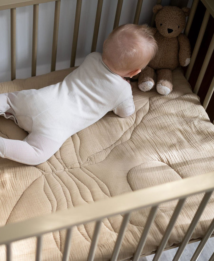 Spielmatte - Madeleine Quilted Playmat - Beige - Jeanne Le Studio - clomes