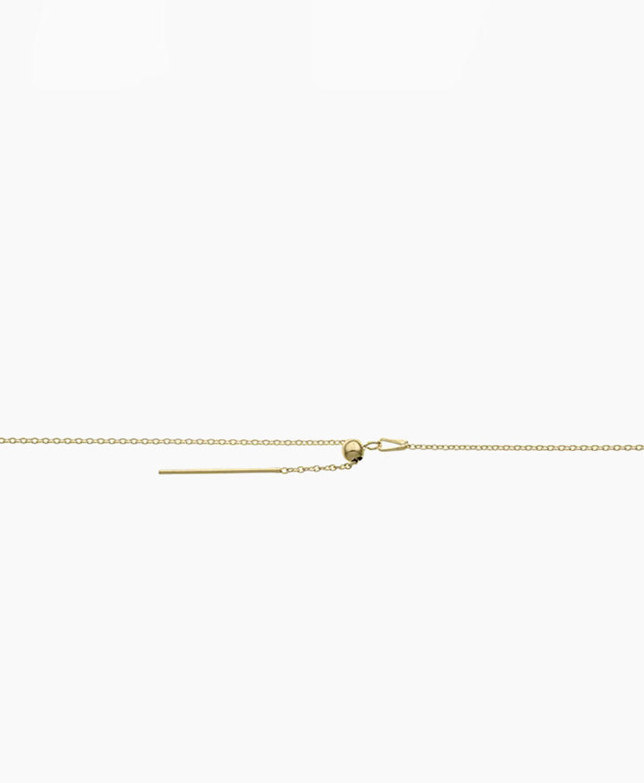 Halskette mit Stabverschluss - Vermeil