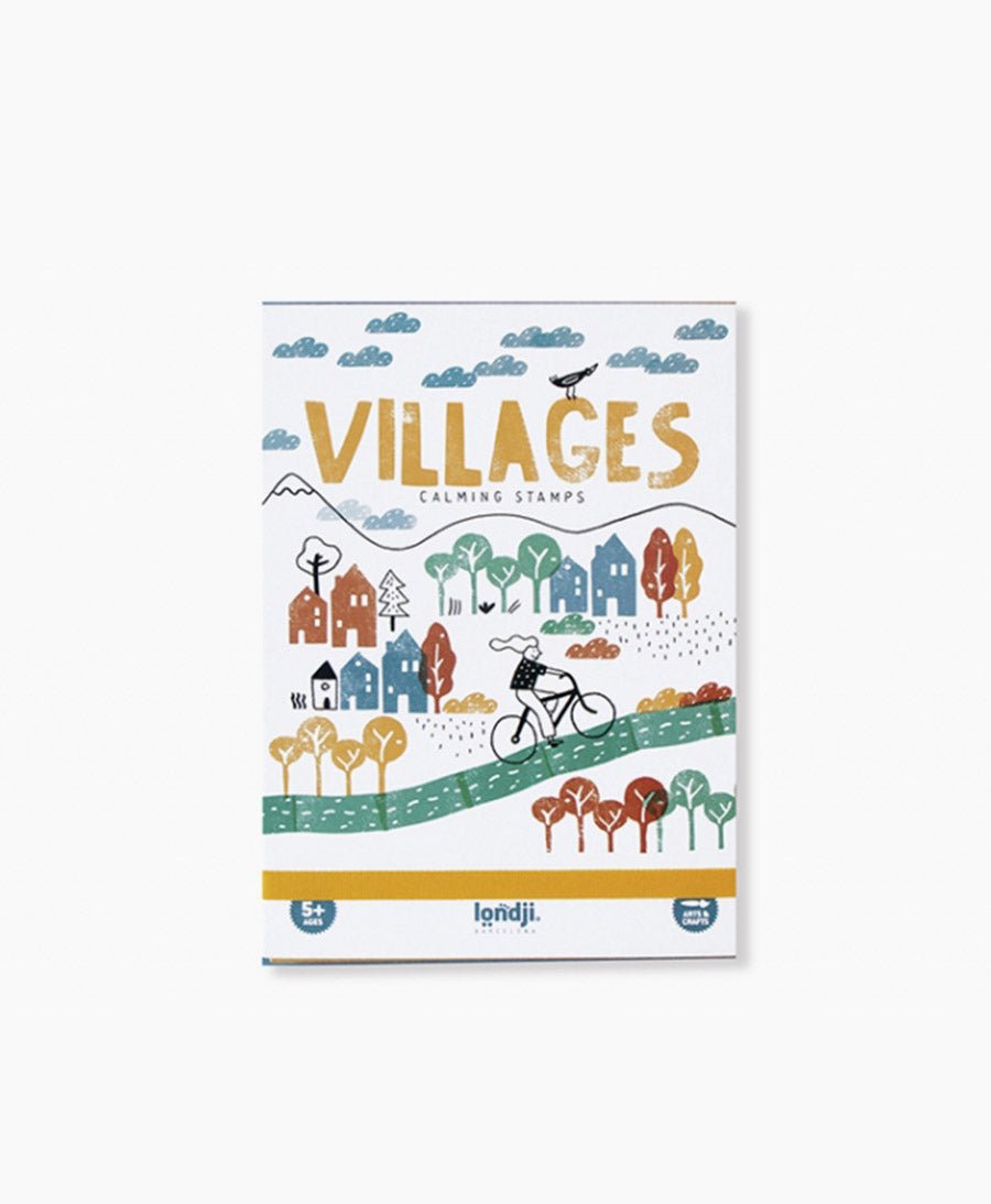 Stempel - Set "Calming Stamps Villages" - Londji - clomes