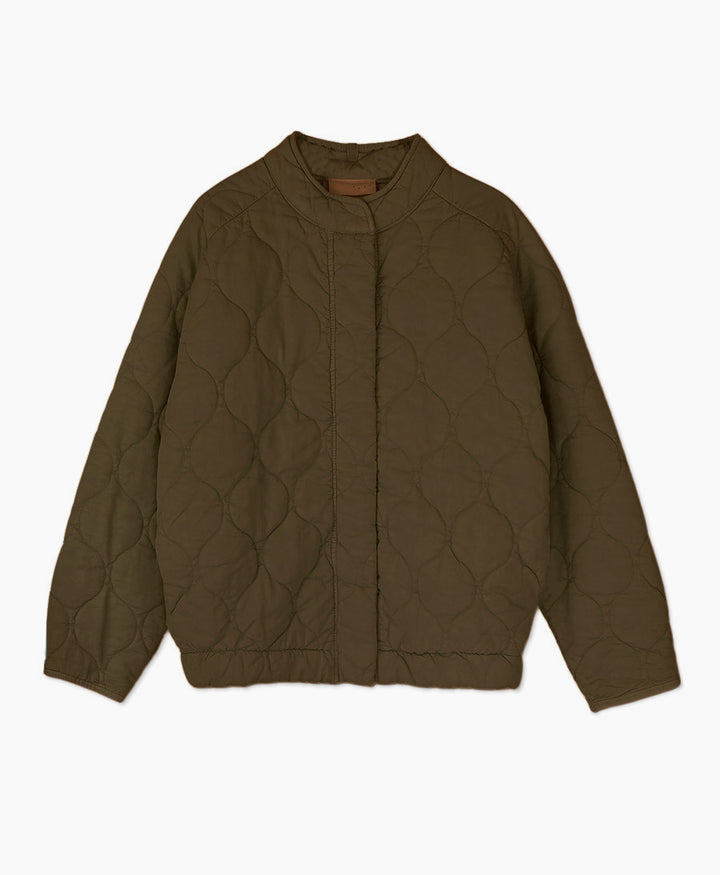 Steppjacke Quilted Jacket - Dark Moss