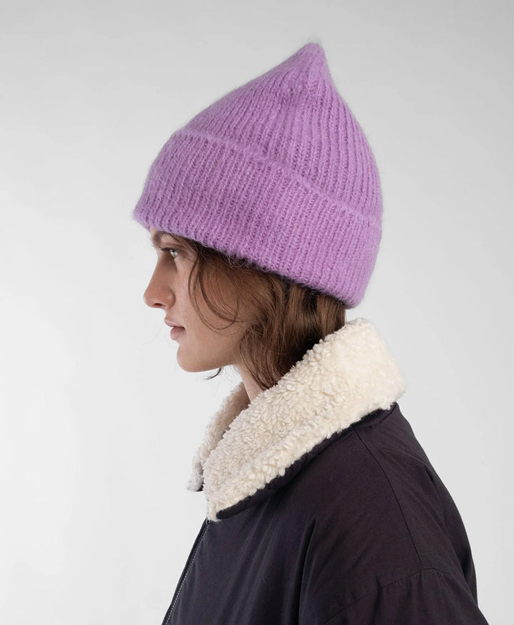 Strickmütze - Violet Brushed Rib Hat