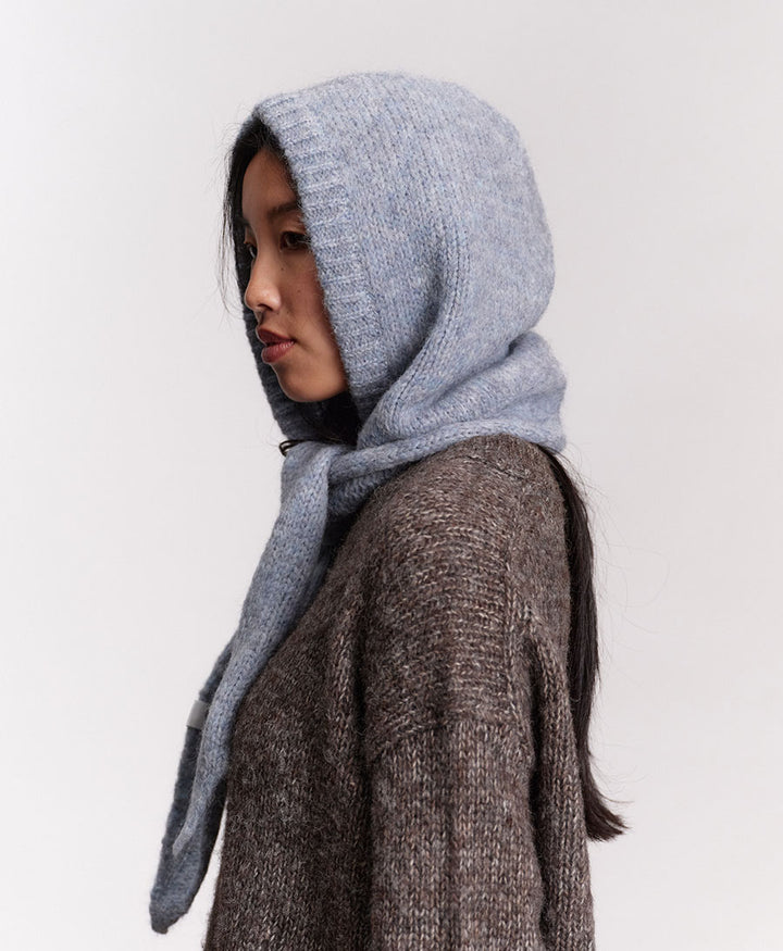 Schal CAPUCHA mit Kapuze - Cloudy Blue