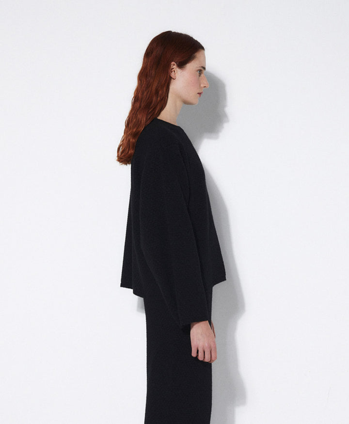 Strickpullover BELL - Schwarz