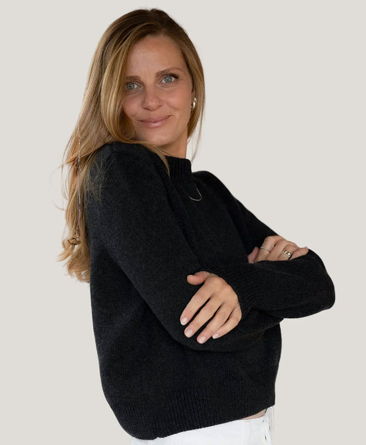 Strickpullover - Nita Sweater - Anthrazit
