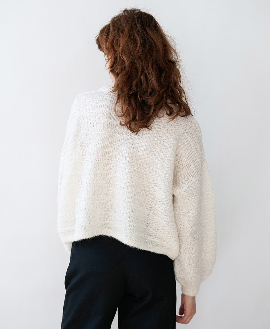Strickpullover JULIET - Ivory