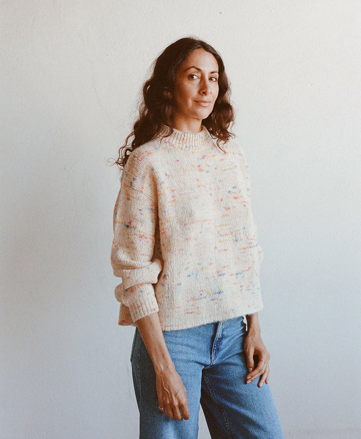 Strickpullover Cliff Sweater - Confetti