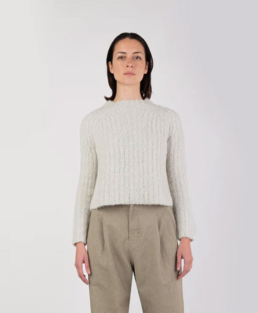 Strickpullover Loop Sweater - Mist - Micaela Greg - clomes