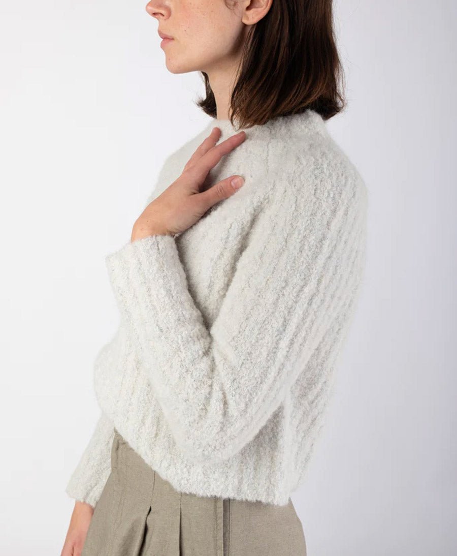 Strickpullover Loop Sweater - Mist - Micaela Greg - clomes