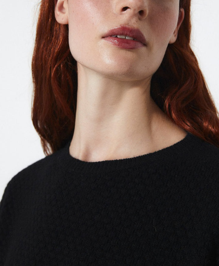 Strickpullover BELL - Schwarz