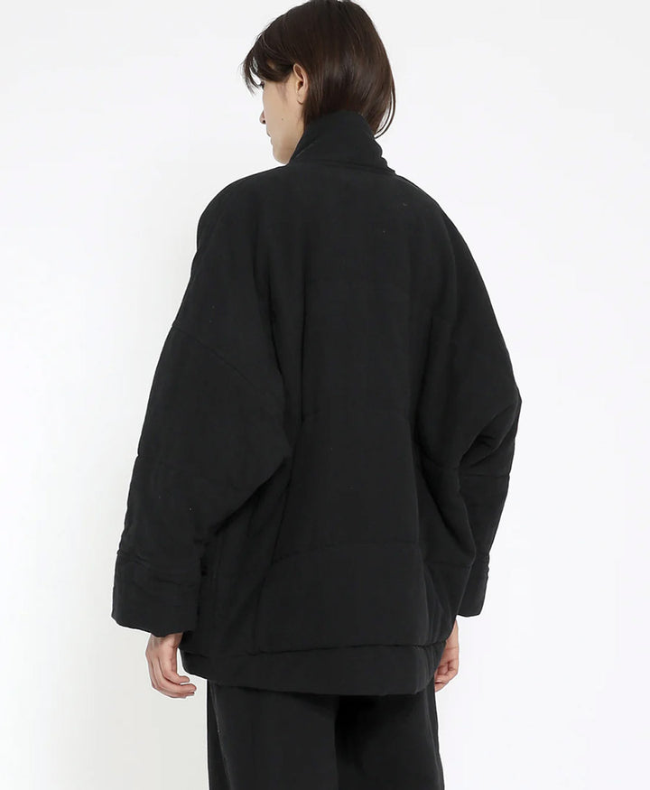 Gesteppte Jacke Signature Sumo Puffer - Textured Edition - Schwarz