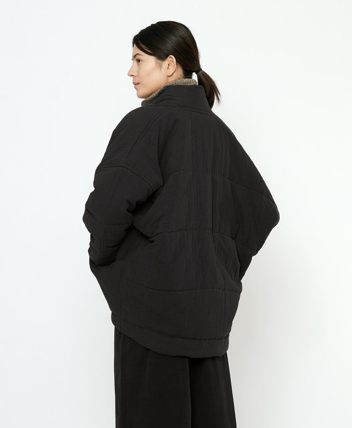 Gesteppte Jacke Signature Sumo Puffer - Textured Edition - Schwarz