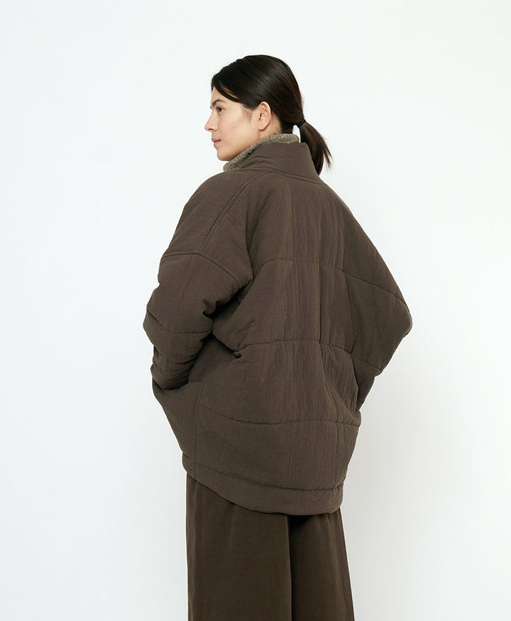 Gesteppte Jacke Signature Sumo Puffer - Textured Edition - Braun