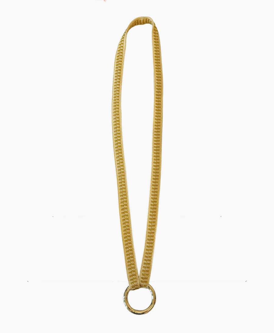 Schlüsselband vergoldeter Karabiner - Sunshine