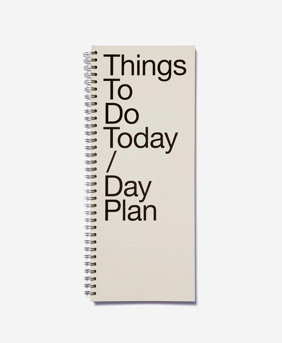 Tagesplaner Heft - Things To Do Today TAHIN - Marjolein Delhaas - clomes