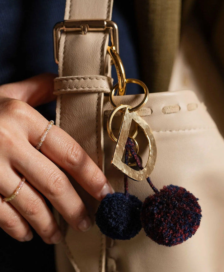 Ledertasche NAIMA - Beige