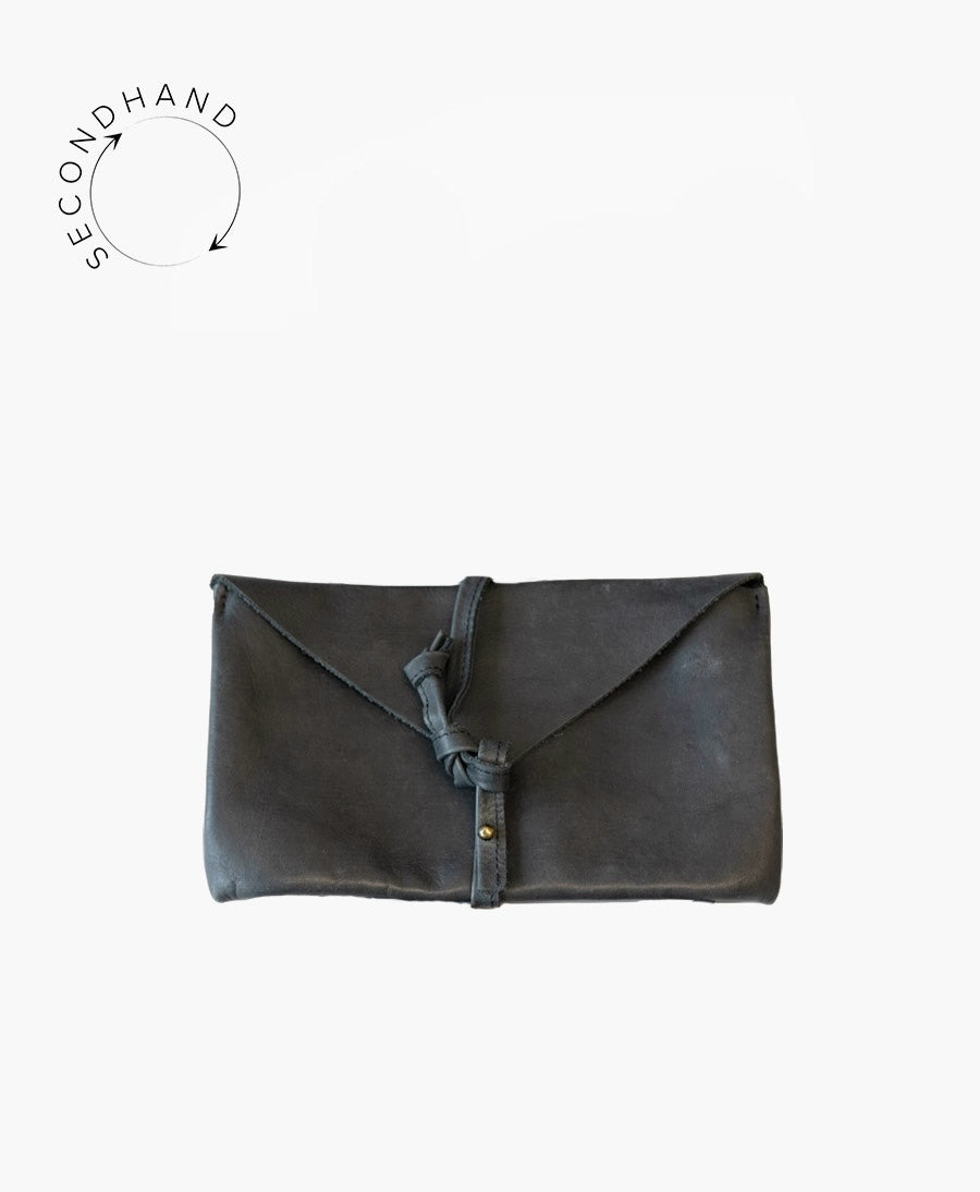 Kleine Tasche "Volar" aus schwarzem Leder von Tigre de Salon  - Secondhand