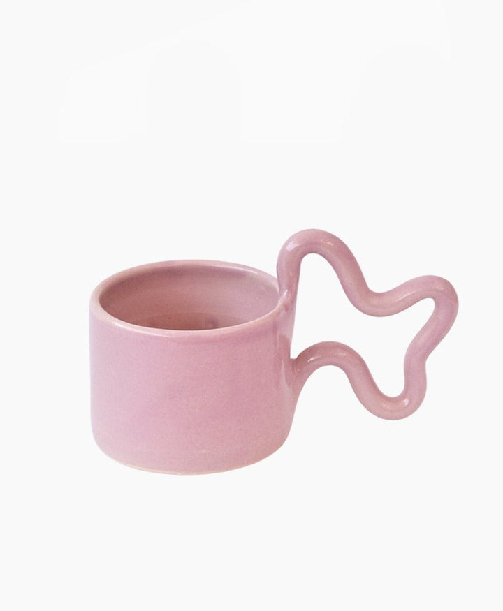 Tasse aus Keramik - Wiggle Mug Lila - Florence Mytum - clomes