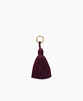Schlüsselanhänger Tassel Shousha Yoomee in Bordeaux