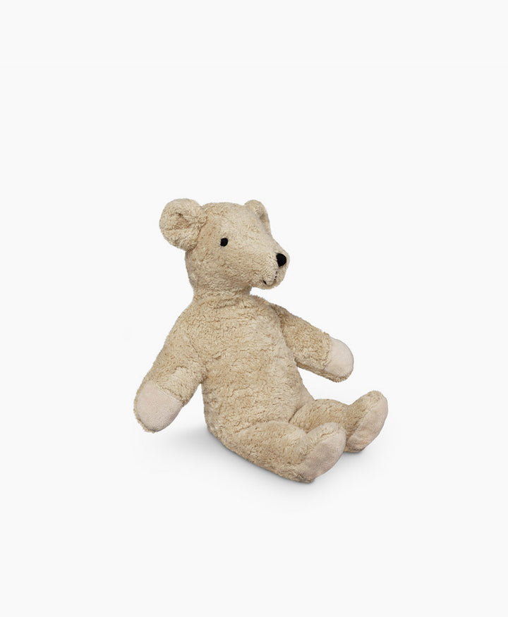 Bär (klein) Kuscheltier & Wärmekissen - Beige