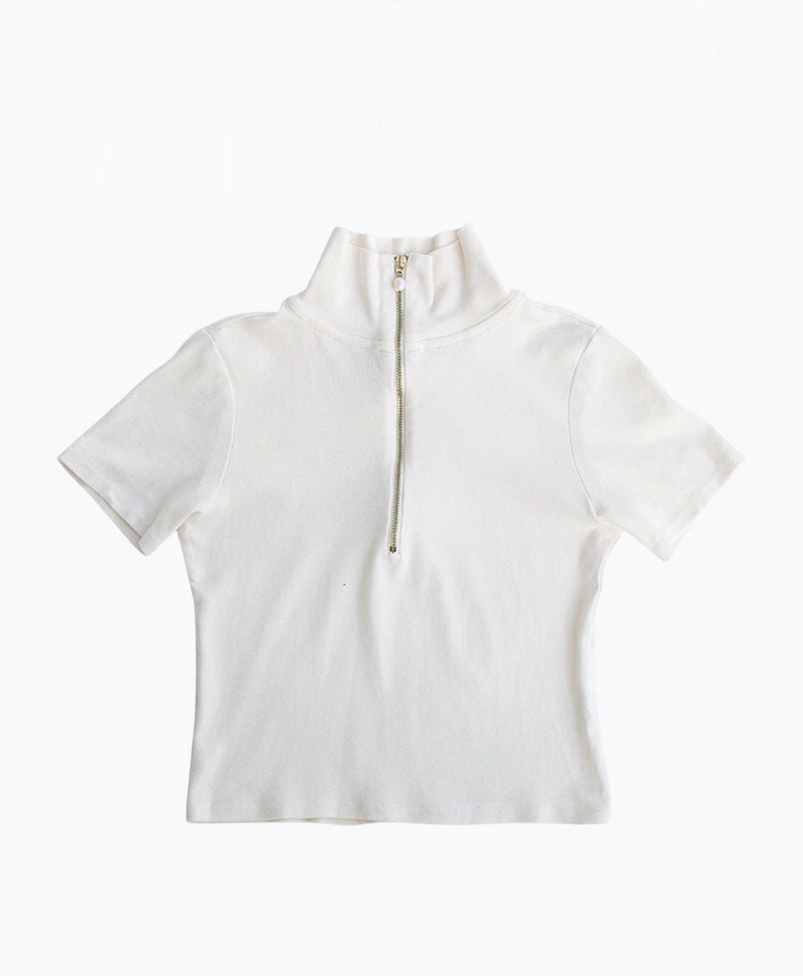 The Polo 1/2 Zip Tee von DONNI - Secondhand - DONNI. - clomes