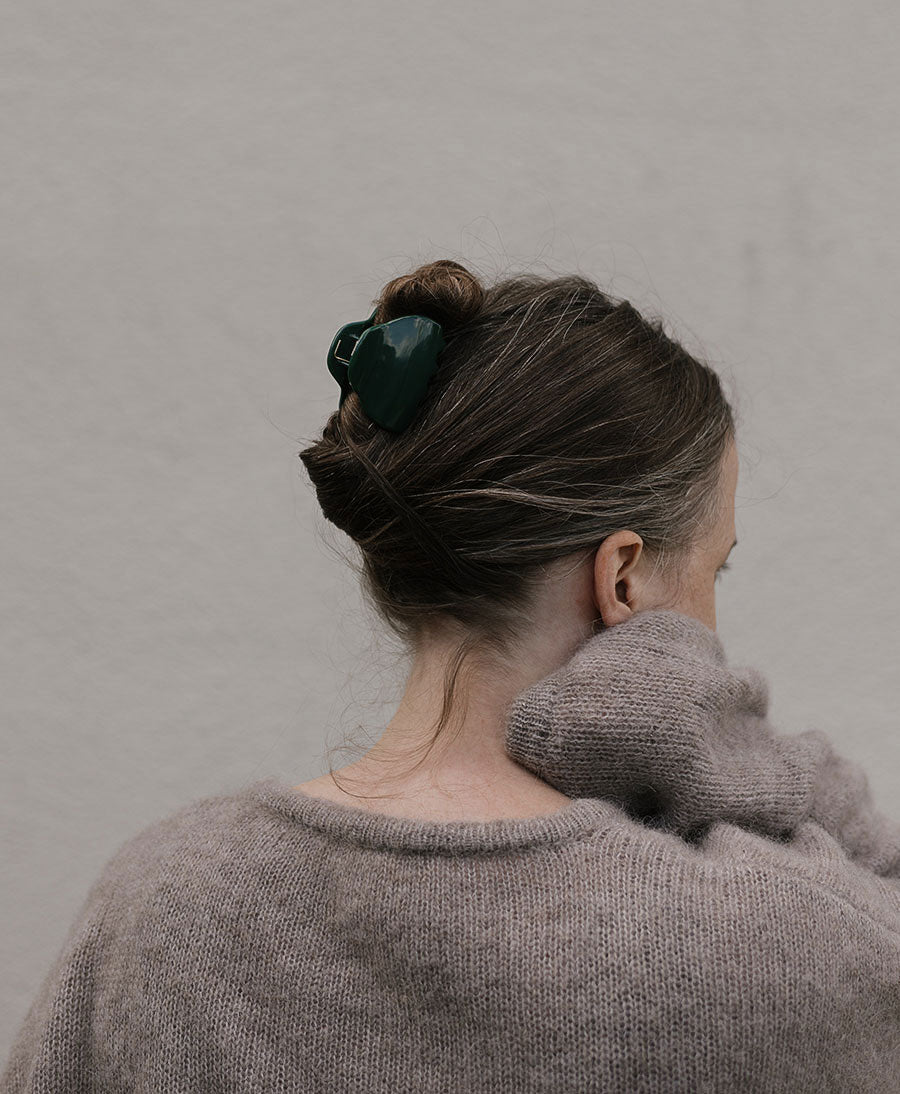 Haarklammer LIV - Tiefgrün