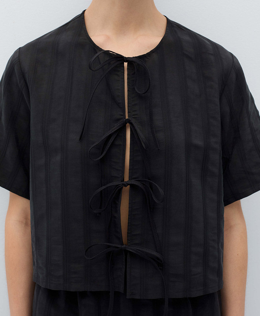 Oberteil VANITAS Top - Schwarz