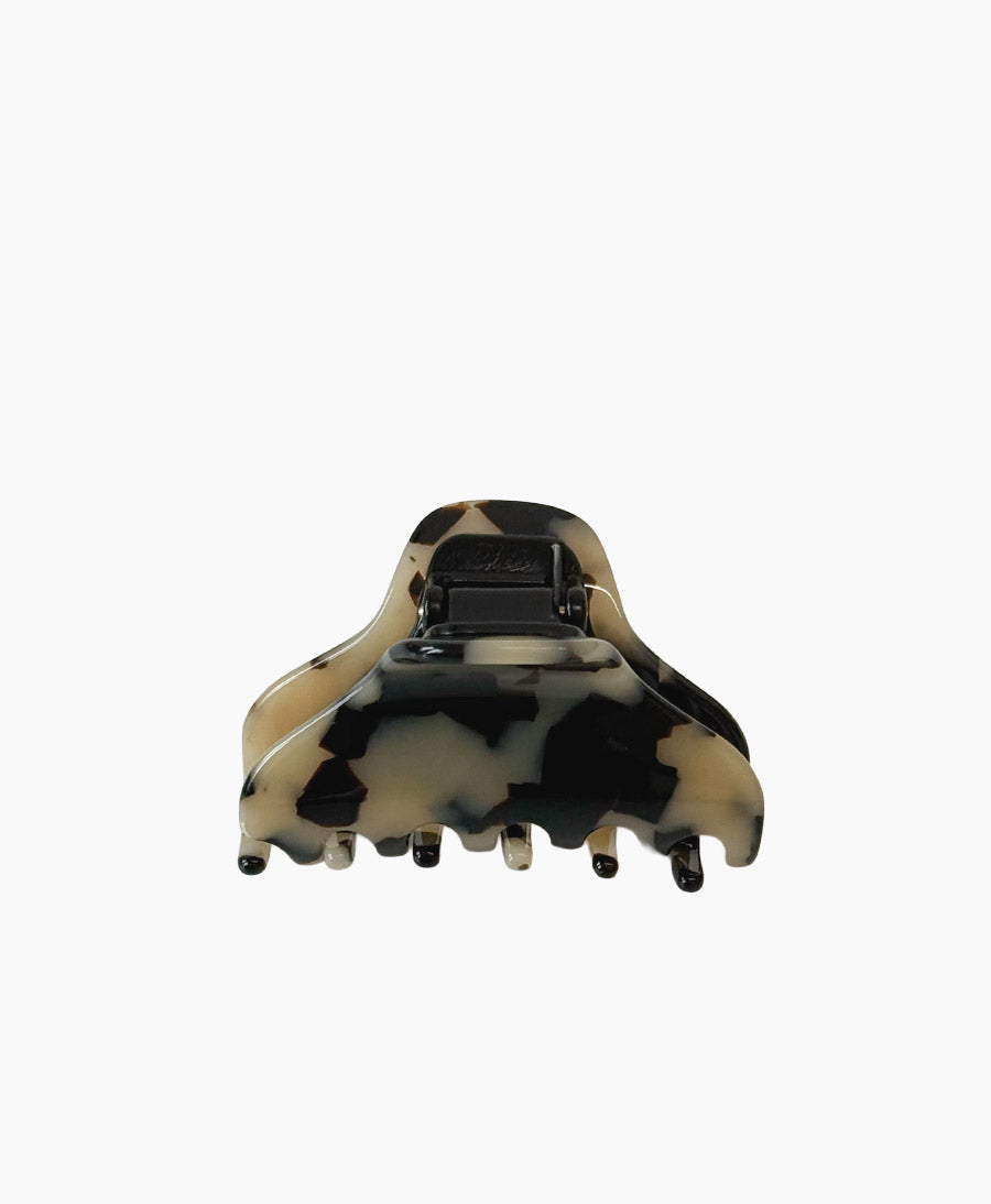 Haarklammer CARLA (S) aus Acetat - Helles Tortoise