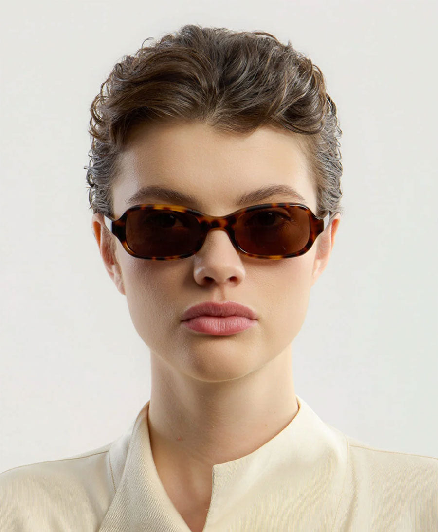 Sonnenbrille "Lou" - Tortoise Braun
