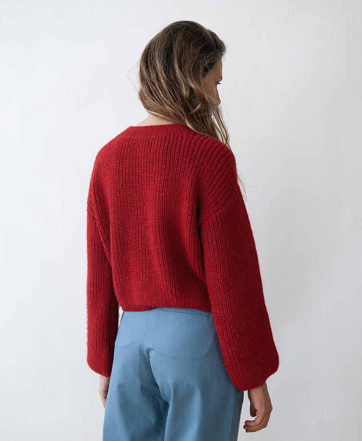 Strickjacke Cardigan TOSCA - Pomegranate