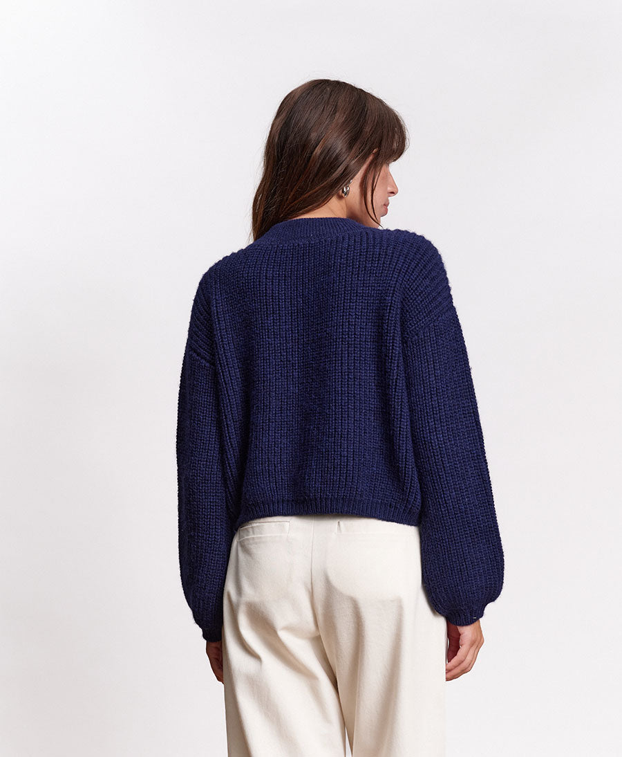 Strickjacke Cardigan TOSCA - Navy