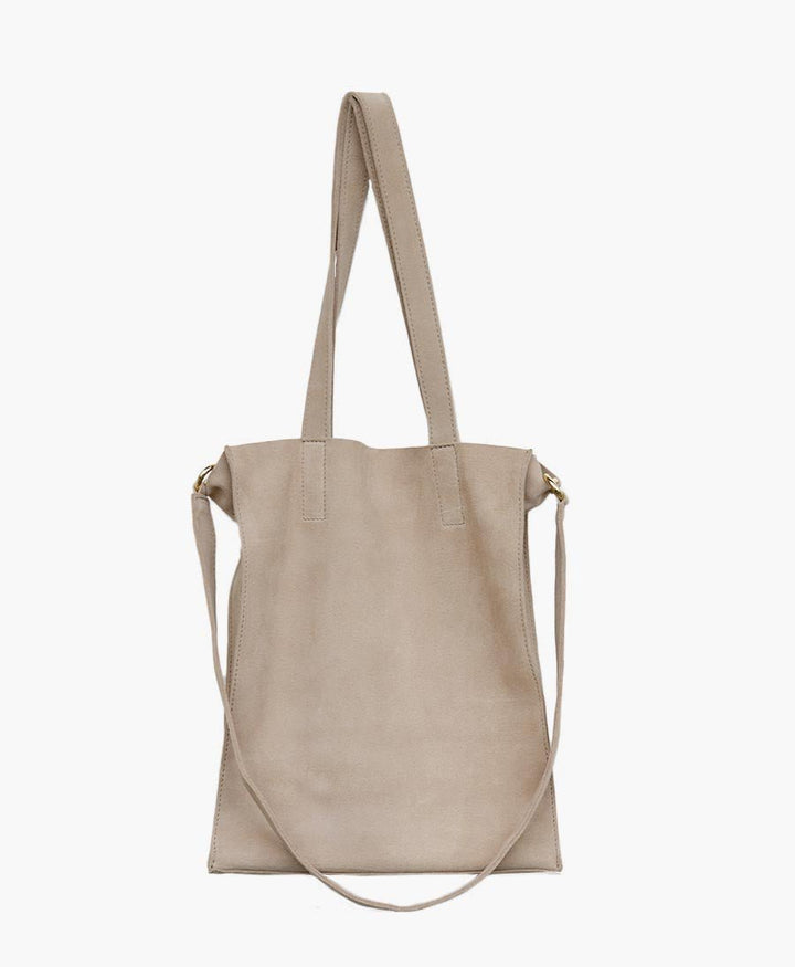 Tote / Crossbody Ledertasche DENYA - Sand - YOOMEE - clomes